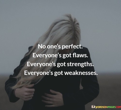 No One's Perfect Everyone's Got Flaws Everyone's Quotes Quotes