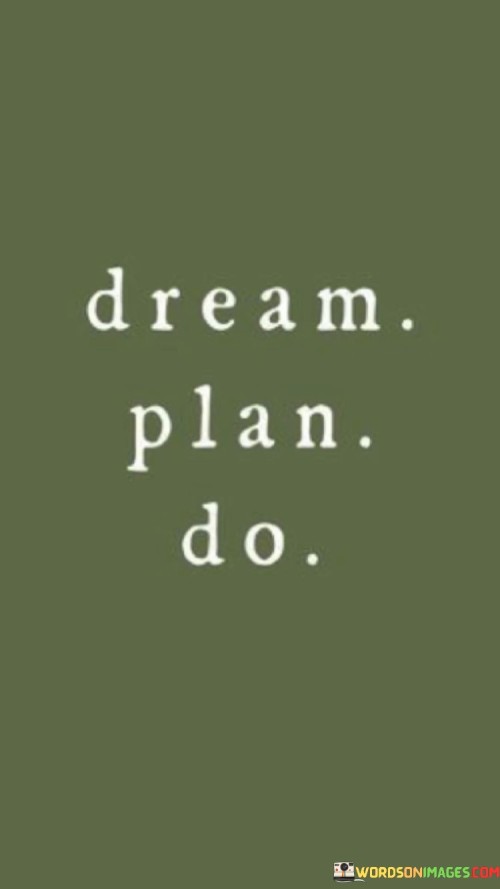 Dream Plan Do Quotes