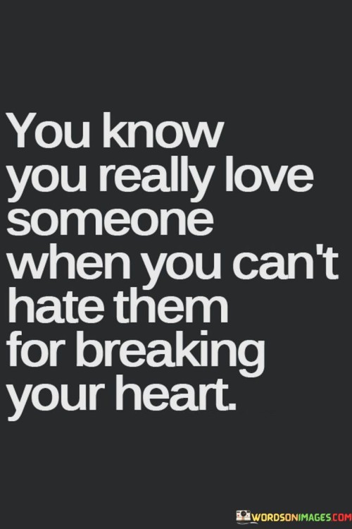 You Know You Really Love Someone When You Can't Hate Them Quotes